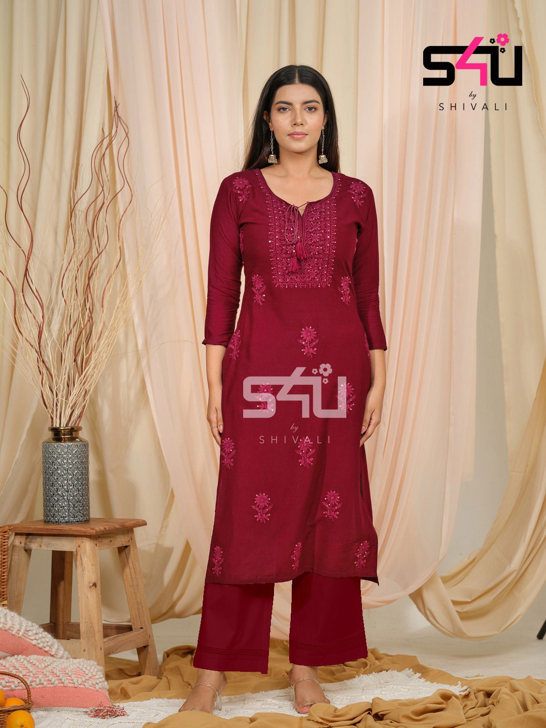 S4u 101 Ethnic Designer Kurtis Catalog